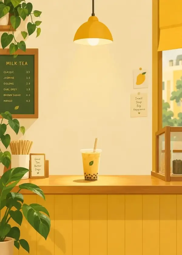 一次只卖一杯的奶茶店 官方封面 - 轻喜剧 - 2026 - 麻豆影院